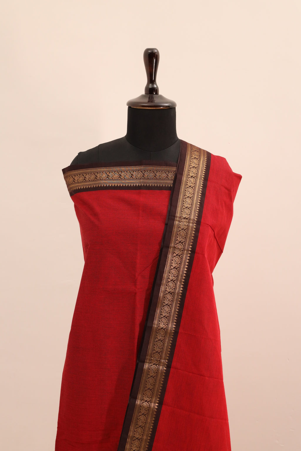 Chettinad Cotton Unstitched Salwar Suit - #NC020