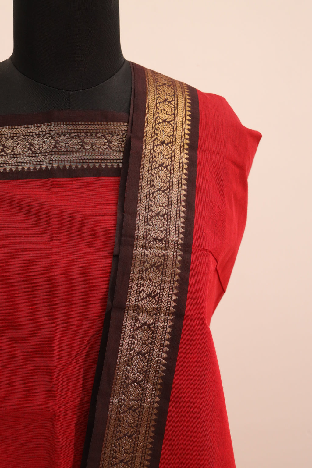 Chettinad Cotton Unstitched Salwar Suit - #NC020