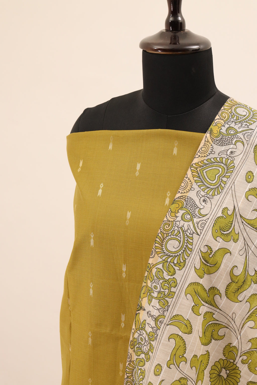 Yellow with Printed Dupatta  Unstitched Salwar Suit - #NC142
